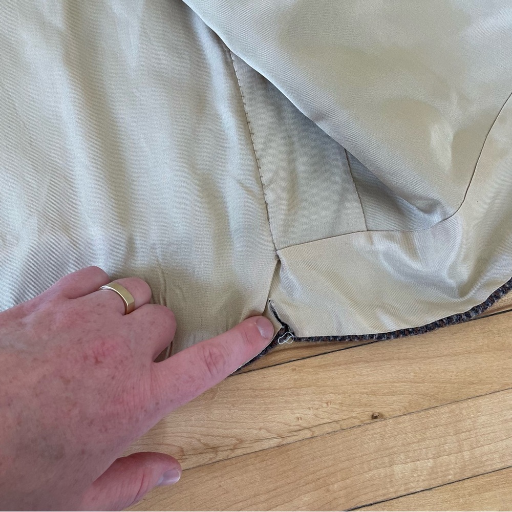 Patchwork Wool Vest - image 3